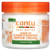 Cantu Shea Butter Leave-In Conditioning Repair Cream, 2 Oz (57 ml) x-pression