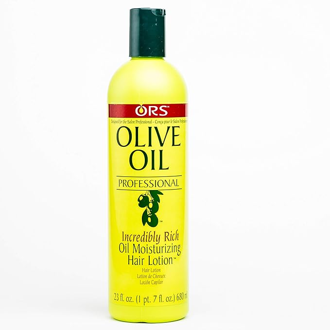 ORS Olive Oil Professional, Incredibly Rich Oil Moisturizing Hair Lotion, Protects, Conditions & Restores Moisture (23.0 oz) x-pression
