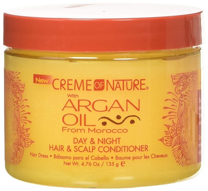 Crème of Nature Hair & Scalp Conditioner With Argan Oil, 4.76 Ounce x-pression