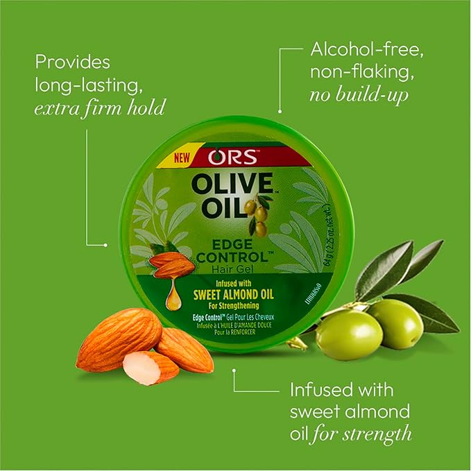ORS Olive Oil Edge Control Hair Gel 2.25oz x-pression