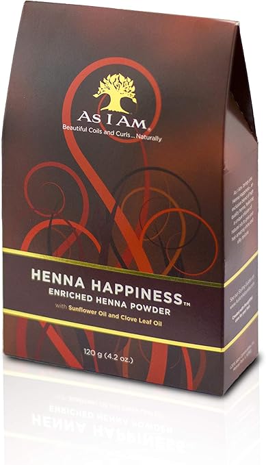 As I Am Beautiful Coils And Curls Enriched Henna Powder, 4.2 fl oz x-pression