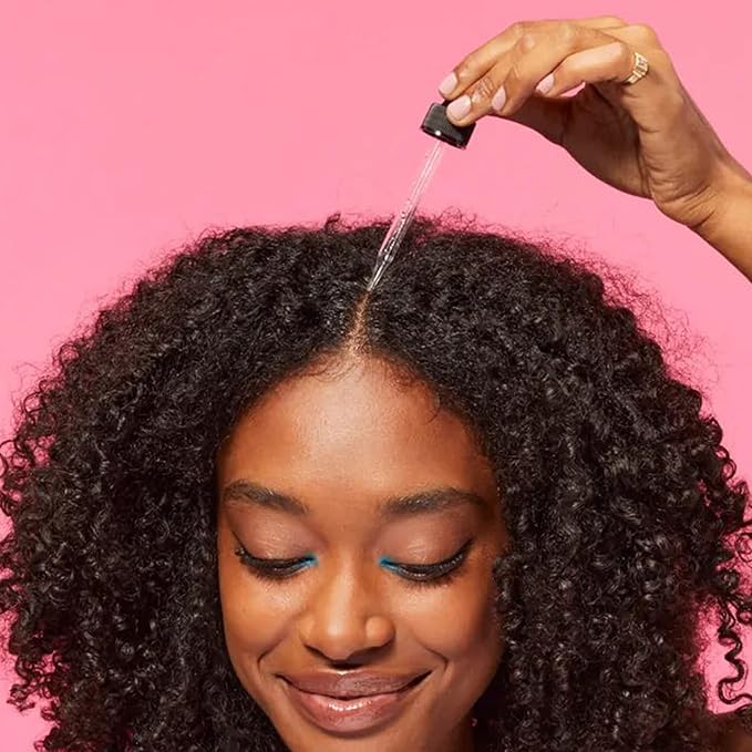 Aunt Jackie's Elixir Essentials Hair & Scalp Oil Enriched with Biotin, Rosemary & Mint, Nourishes, Thickens & Supports Hair Growth, 2 oz x-pression