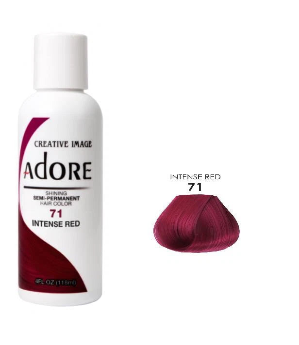Adore Semi Permanent Hair Dye Alcohol Free Color | All Shades x-pression