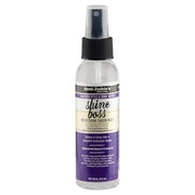 Aunt Jackie's Grapeseed Style and Shine Recipes Shine Boss Refreshing Sheen Hair Mist, Gives Curls, Waves and Coils Shine Without Oily Feel, 4 oz x-pression