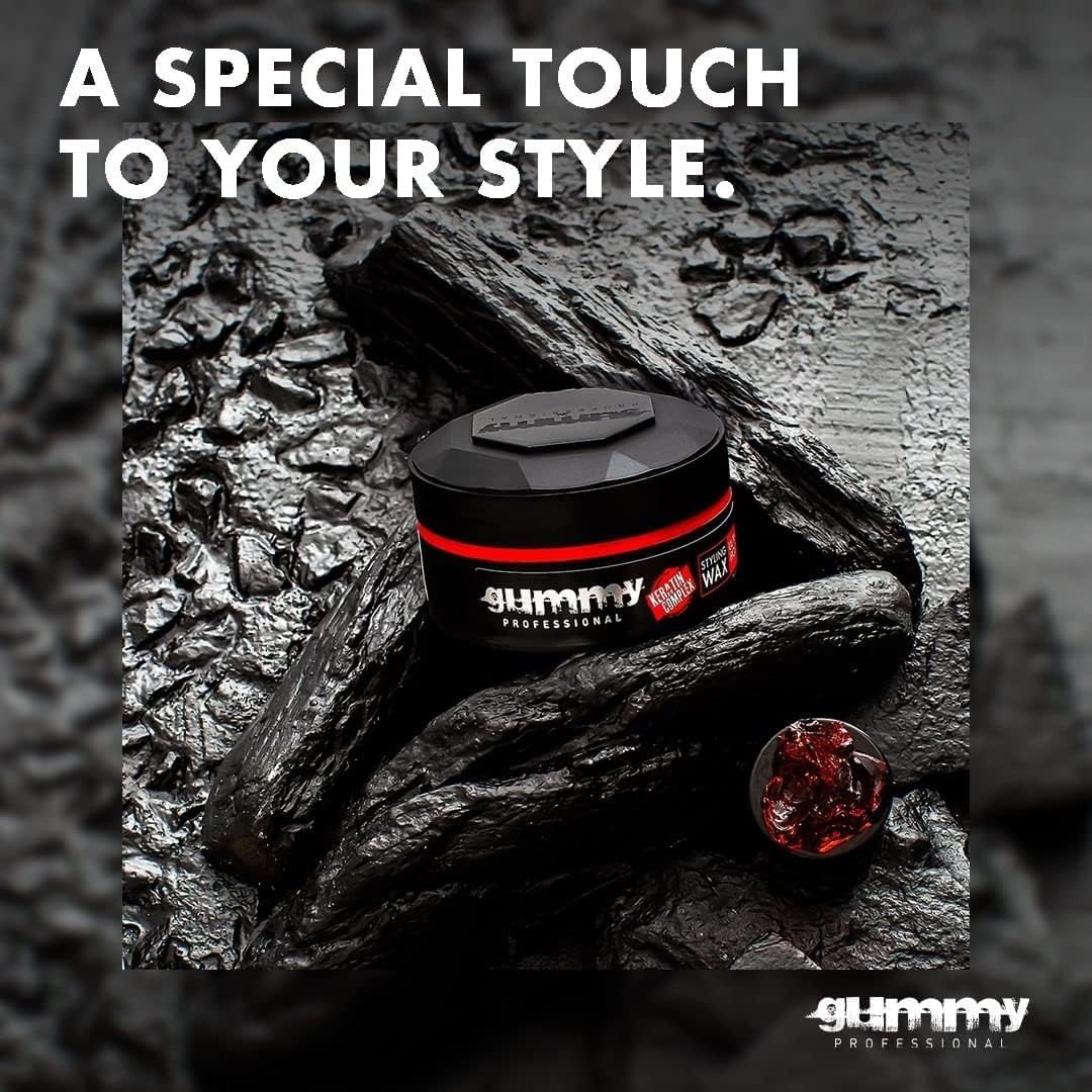 Gummy Ultra Hold Hair Styling Wax 5.07 fl.oz - Keratin Complex, 150 ml x-pression