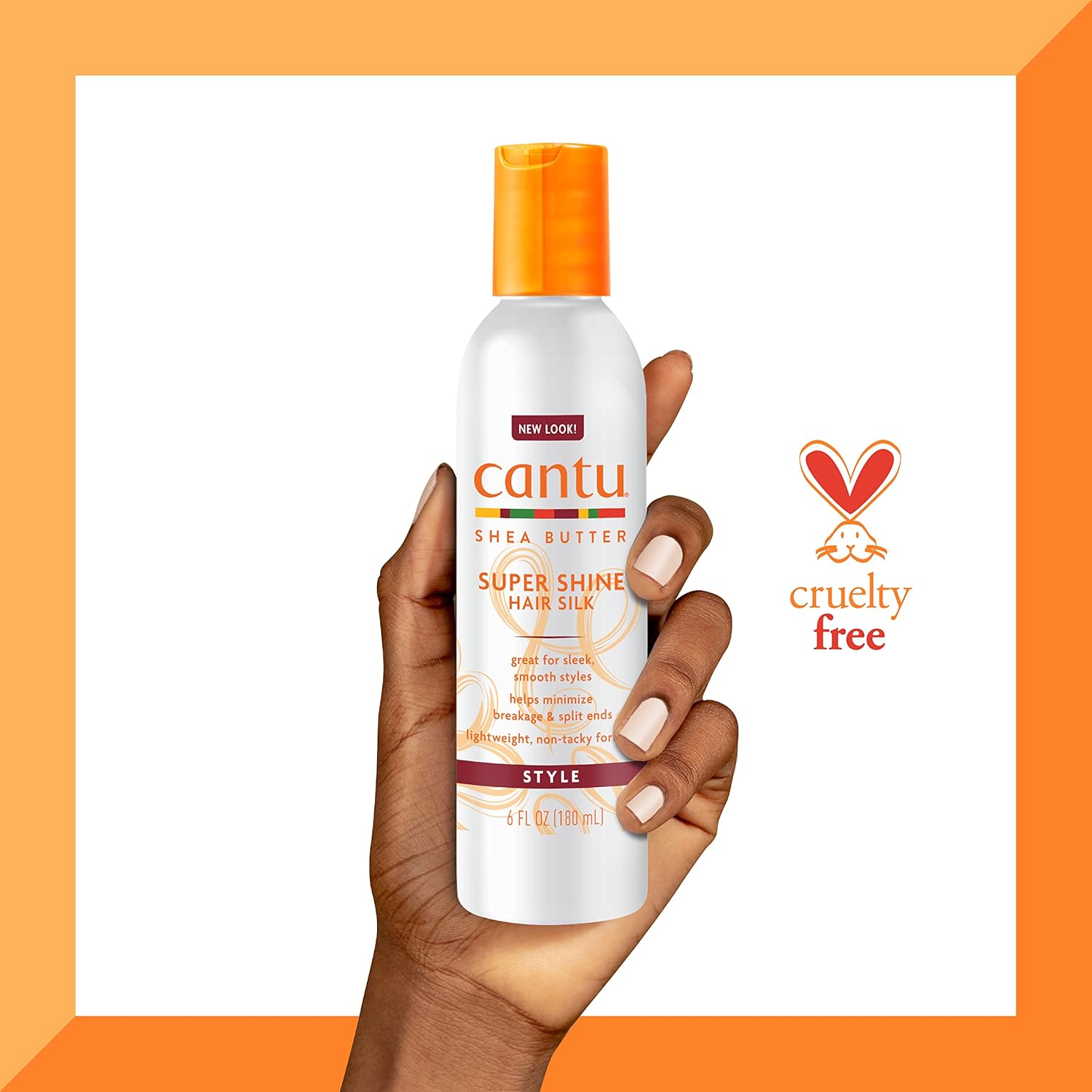 Cantu Shea Butter Super Shine Hair Silk, 6 Fluid Ounce x-pression