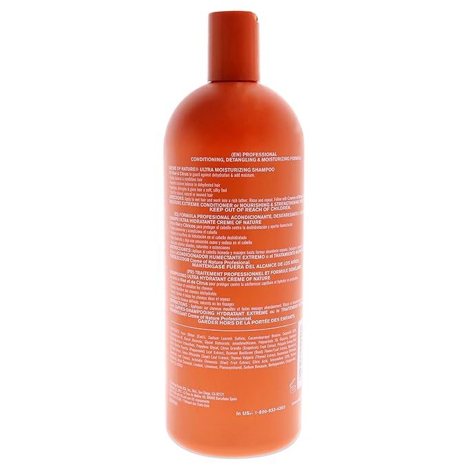 Creme of Nature Detangling Ultra Moisturizing Conditioning Shampoo, 32 Ounce x-pression