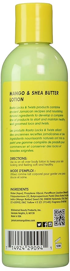 Jamaican Mango & Lime Mango & Shea Butter Lotion , 8 Oz x-pression