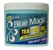 Blue Magic Tea Tree Leave-In Hair Styling Conditioner, 13.75 Ounce x-pression