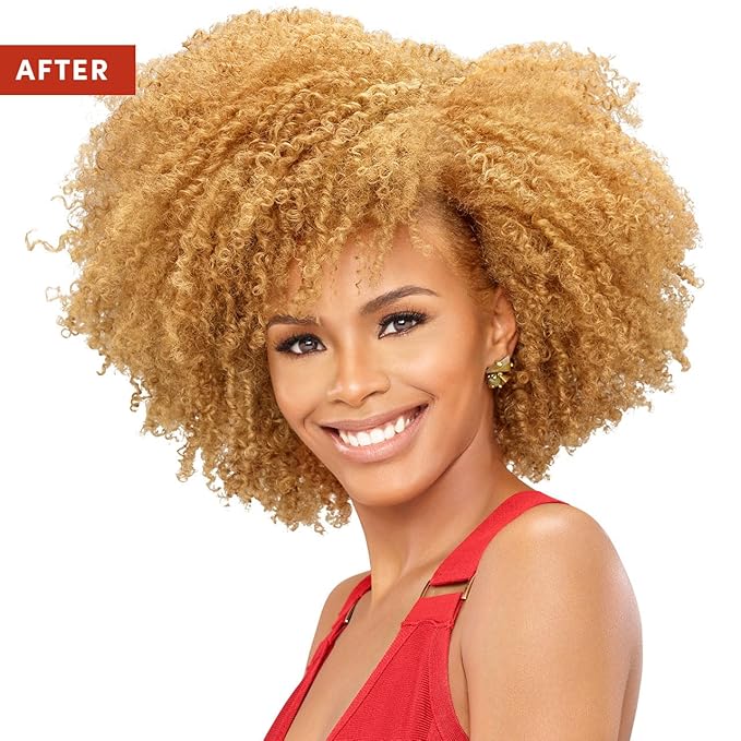 Exotic Shine Hair Color by Crème of Nature, 10.01 Ginger Blonde, with Argan Oil from Morocco, 1 Application x-pression