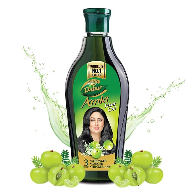 Dabur Amla Hair Oil - 110 ml | 200 ml | 300 ml | For Strong, Long and Thick hair | Nourishes Scalp | Controls Hair Fall, Strengthens Hair & Promotes Hair Growth x-pression