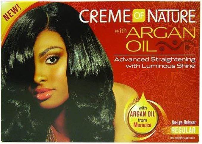Crème Of Nature Argan Oil No-Lye Relaxer Regular x-pression