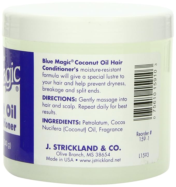 Blue Magic Coconut Oil Hair Conditioner, 12 oz. x-pression