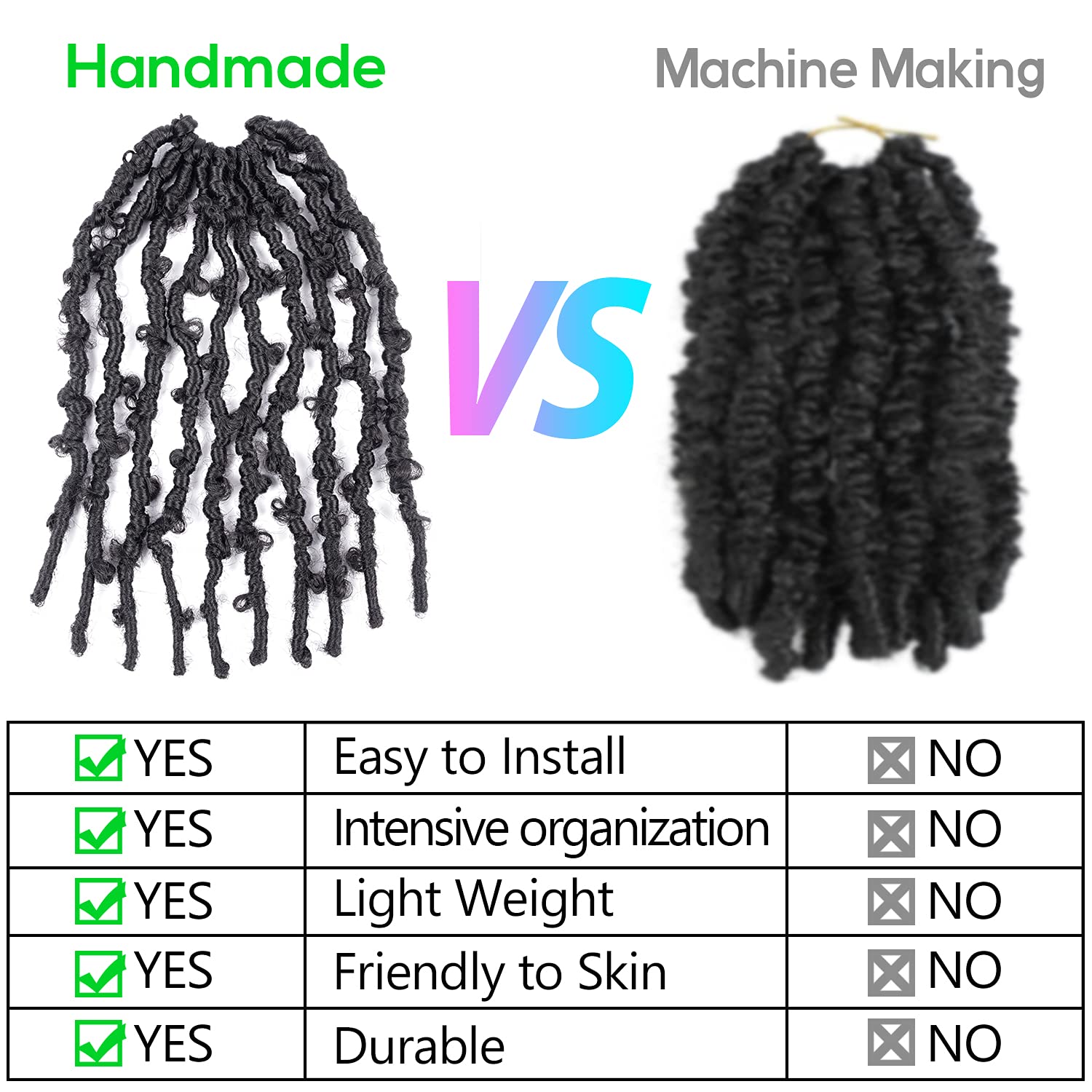 Obsession Butterfly Locs Crochet Hair 24 Inch, Faux Locs Crochet Hair For Black Women Pre-looped Crochet Braids Butterfly Twist Crochet Hair Extensions x-pression