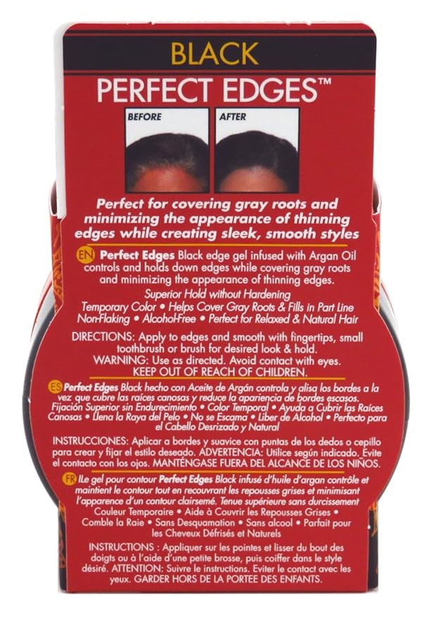 Crème Of Nature Argan Oil Perfect Edges Black 2.25 Ounce x-pression