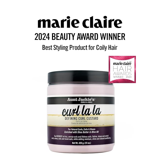 Aunt Jackie's Curl La La Defining Curl Custard (15 Oz) x-pression