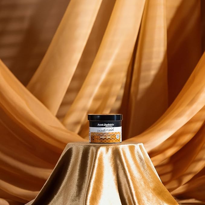 Aunt Jackie's Award-Winning Braid + Twist Collection Smooth + Swirl Edge Gel with Extra Firm Hold, 4oz x-pression