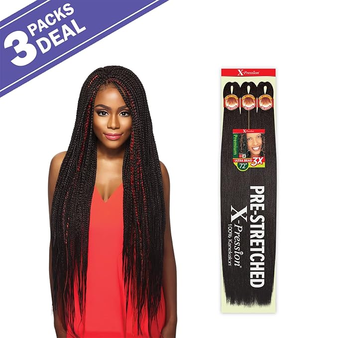 X Pression 3X - 72 " Synthetic Pre Stretched Ultra Braid x-pression