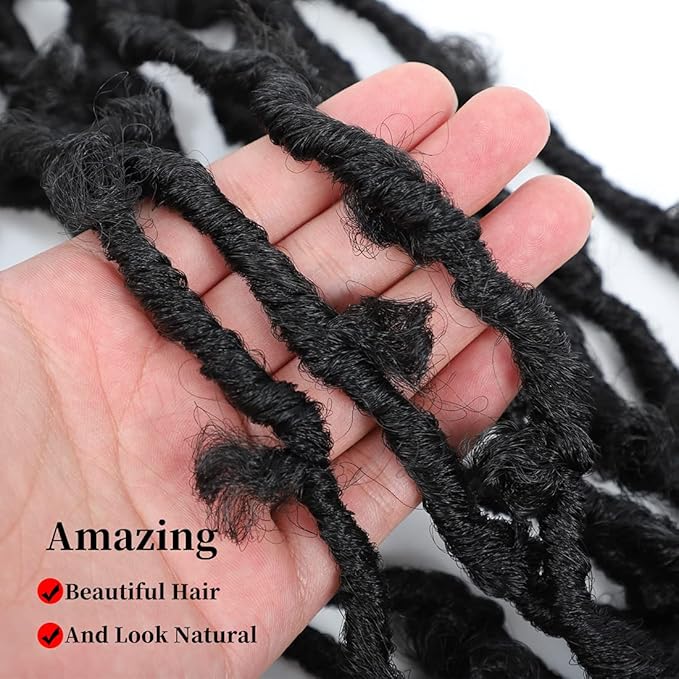 Impression l Butterfly Locs l Crochet Hair l Faux Locs 18" Lengths x-pression