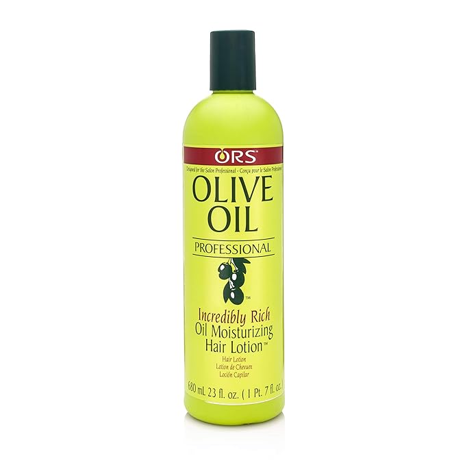 ORS Olive Oil Professional, Incredibly Rich Oil Moisturizing Hair Lotion, Protects, Conditions & Restores Moisture (23.0 oz) x-pression