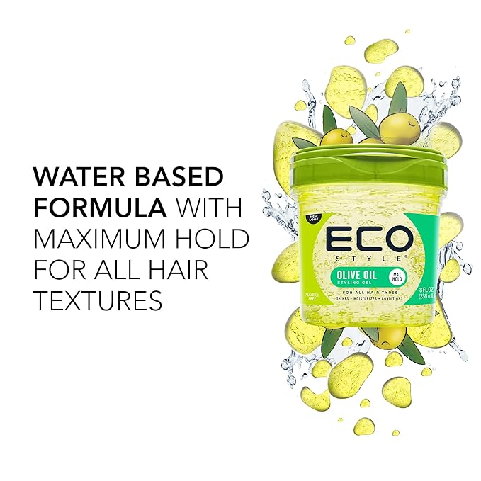 Eco Styler Olive Oil Styling Gel for Natural Hair x-pression