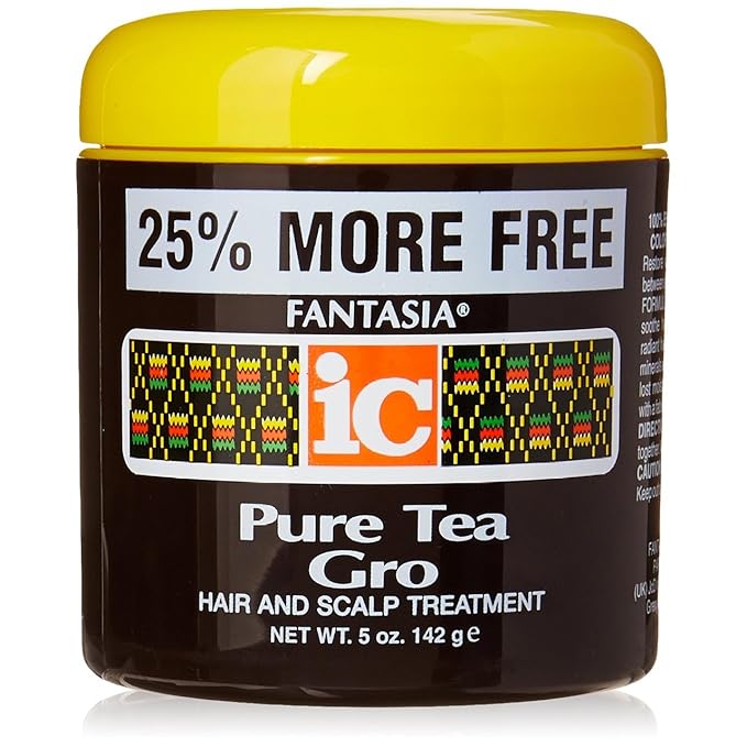 Fantasia Pure Tea Gro Hair Treatment, 5 Ounce, 142 g x-pression