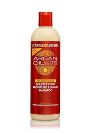Crème of Nature Moisture & Shine Shampoo with Argan Oil: 12 OZ x-pression
