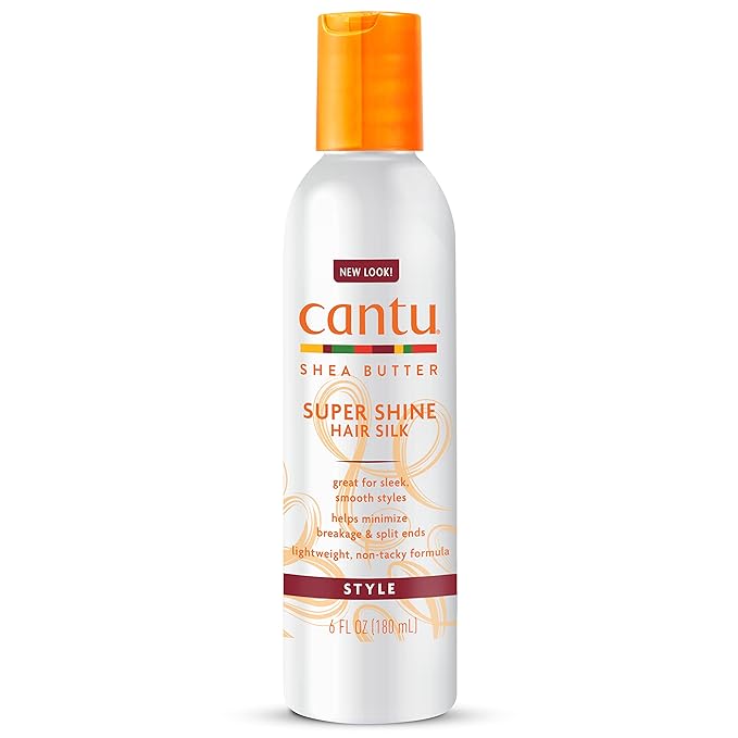 Cantu Shea Butter Super Shine Hair Silk, 6 Fluid Ounce x-pression