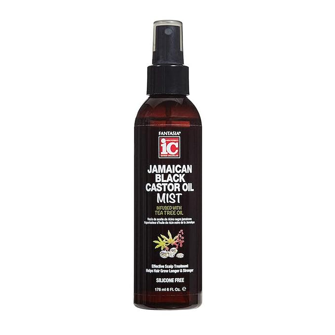FANTASIA Jamaican Black Castor Oil Mist, 6 Oz, 178 mL x-pression