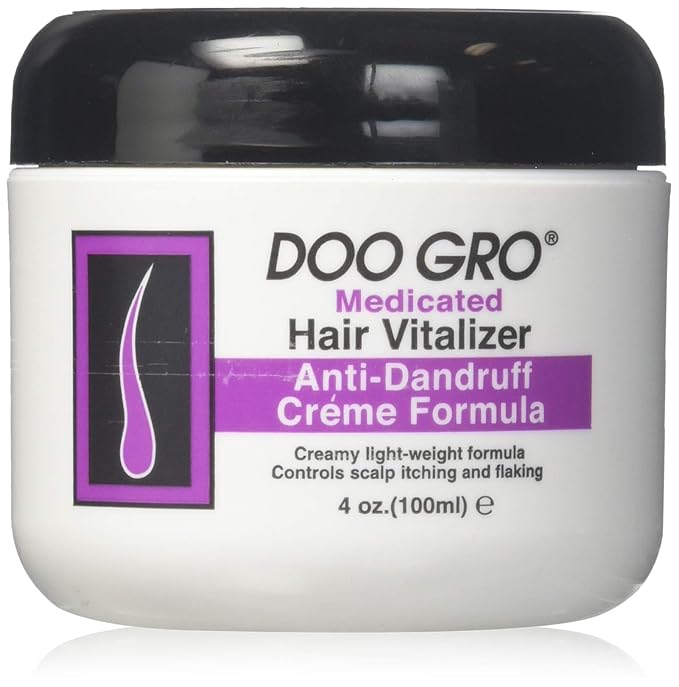 Doo Gro Medicated Vitalizer Anti-dandruff Crème, 4 Oz x-pression