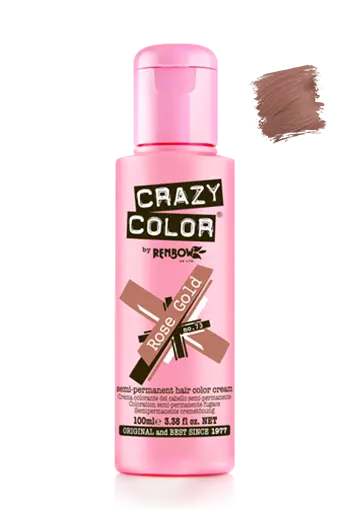 Crazy Color Semi Permanent Hair Colour Cream - 100 ml - All Colors x-pression