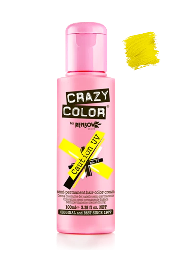 Crazy Color Semi Permanent Hair Colour Cream - 100 ml - All Colors x-pression