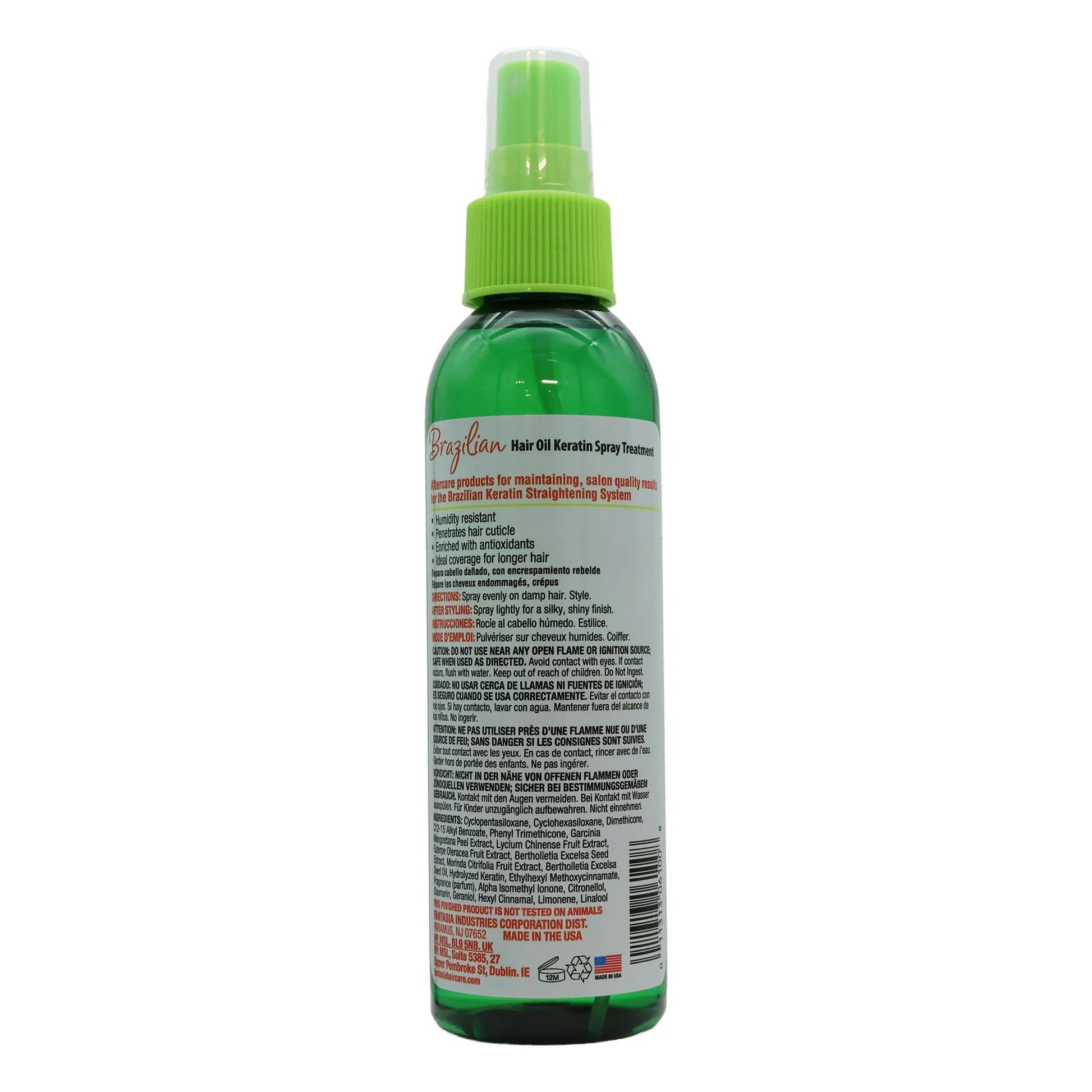 IC Fantasia Brazilian Hair Oil Kerating Spray Treatment, 6 Ounce x-pression