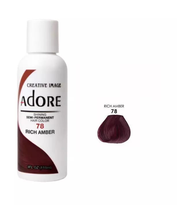 Adore Semi Permanent Hair Dye Alcohol Free Color | All Shades x-pression