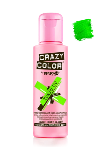 Crazy Color Semi Permanent Hair Colour Cream - 100 ml - All Colors x-pression