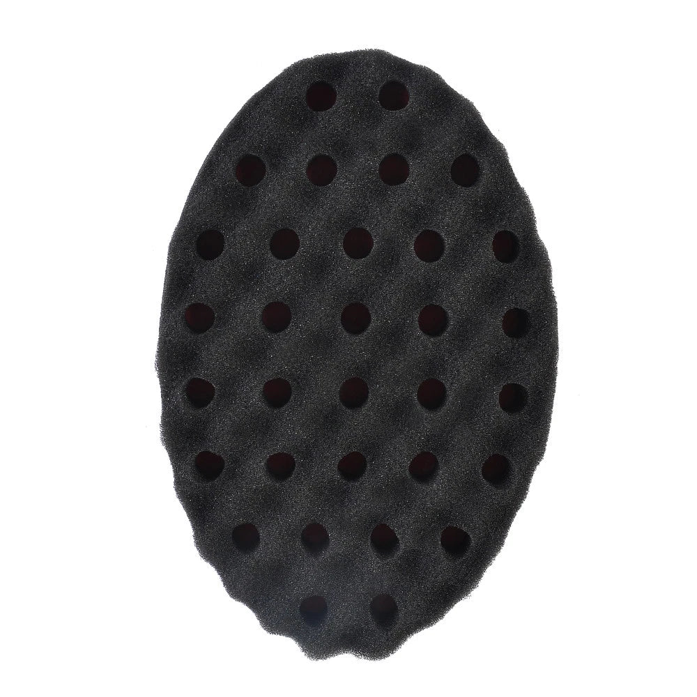 Double Sided Barber Hair Brush Sponge Dreads Locking Twist Curl Wave x-pression