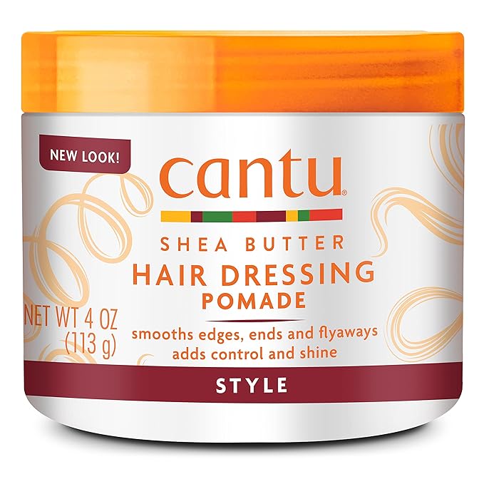 CANTU Shea Butter Hair Dressing Pomade, 4 Ounce x-pression