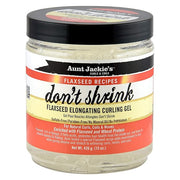 Aunt Jackie's Flaxseed Recipes Don't Shrink Elongating Hair Curling Gel for Natural Curls, Coils and Waves, Helps Prevent Dryness and Flaking, 15 oz x-pression