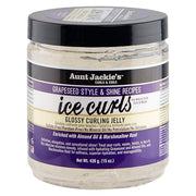 Aunt Jackie's Grapeseed Style and Shine Recipes Ice Curls Glossy Curling Jelly, Hydrates, Softens, Makes Waves, Curls and Coils Easier to Style, 15oz x-pression