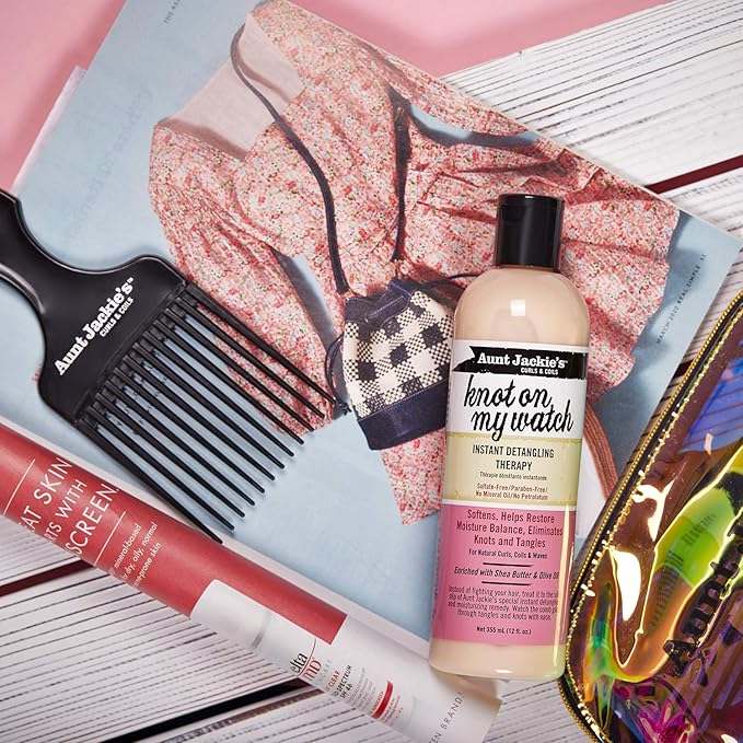 Aunt Jackie's knot on my watch Instant Detangling Therapy , 12oz , 355 mL x-pression