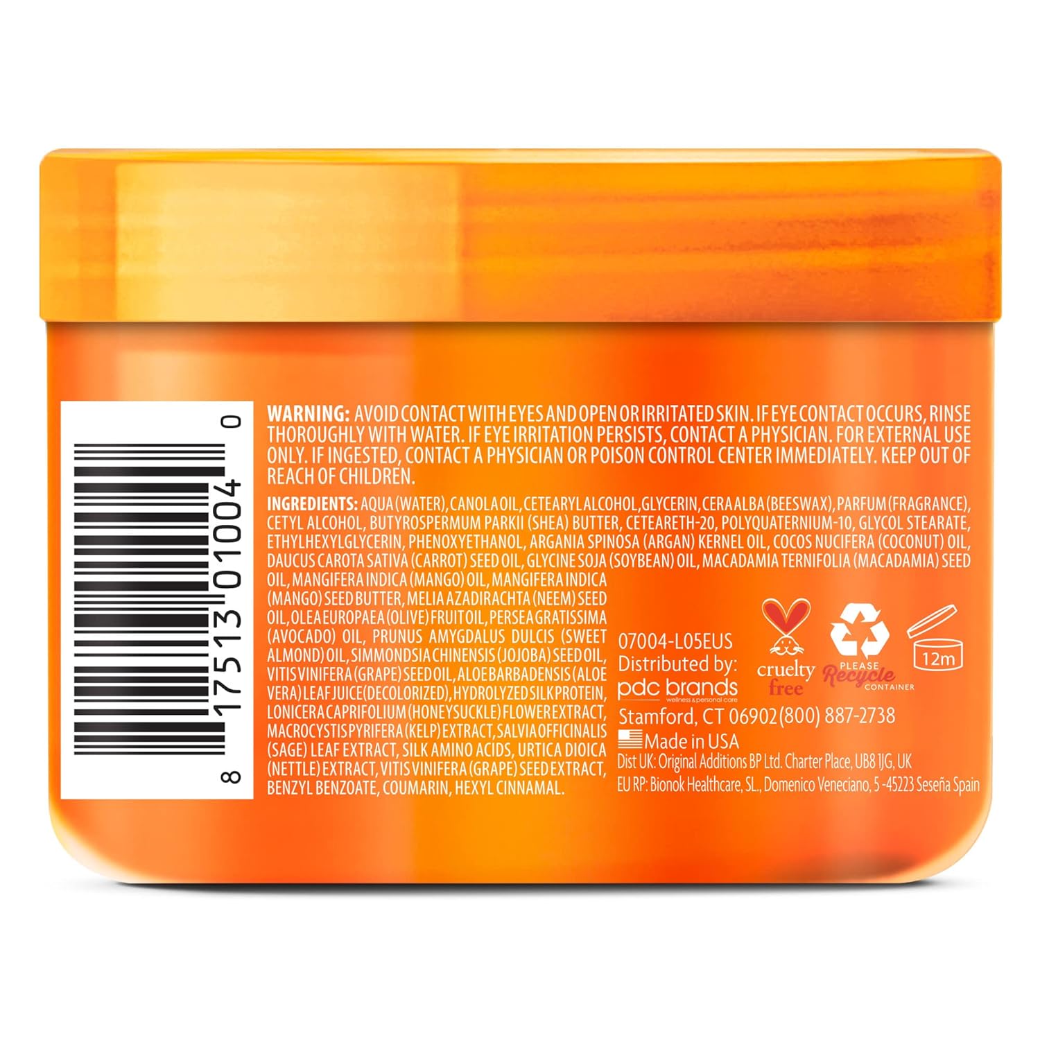 Cantu Shea Butter for Natural Hair Deep Treatment Masque, 12 Ounce x-pression