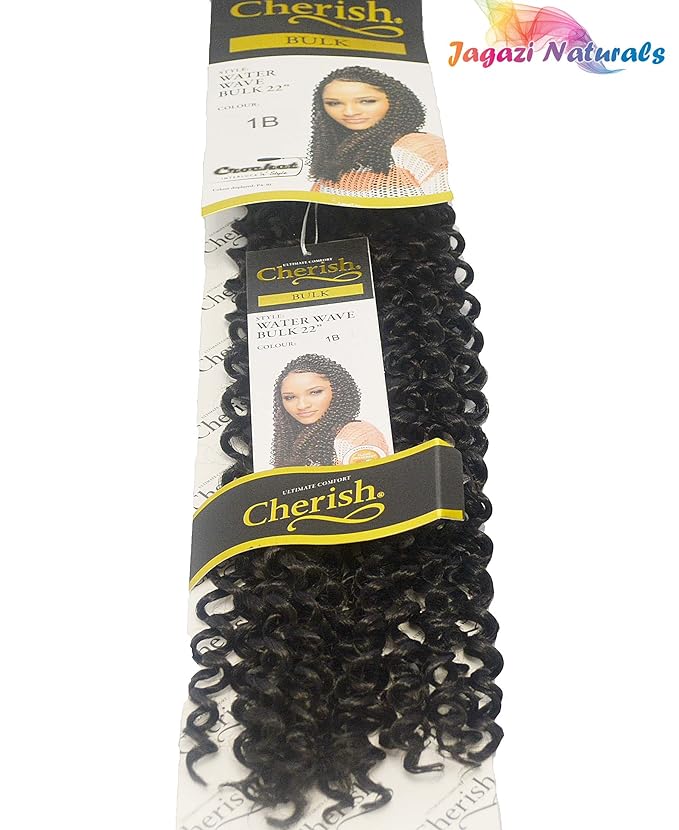Cherish WATER WAVE Bulk (Braid, Crochet or PicK & Drop), 22" x-pression