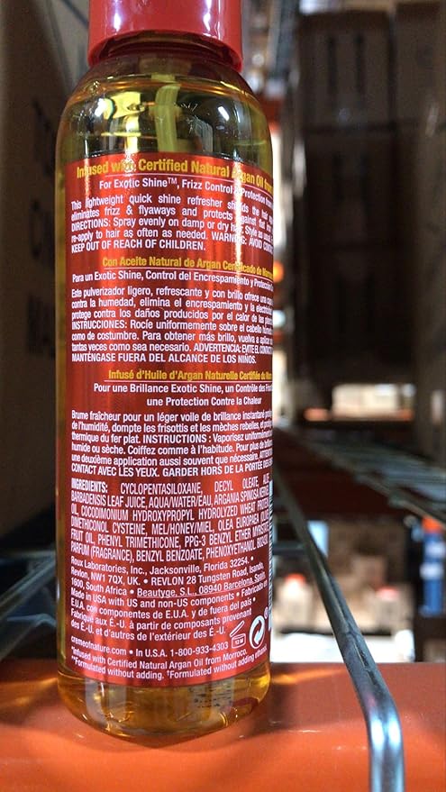 Crème of Nature Argan Oil Gloss & Shine Mist 4 oz. x-pression