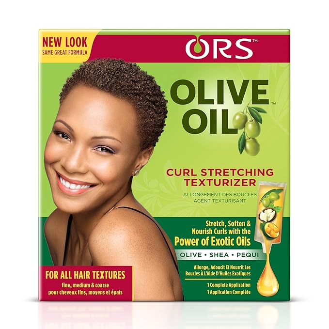 ORS Olive Oil Curl Stretching Texturizer Kit, 9.6 Ounce, 1count x-pression