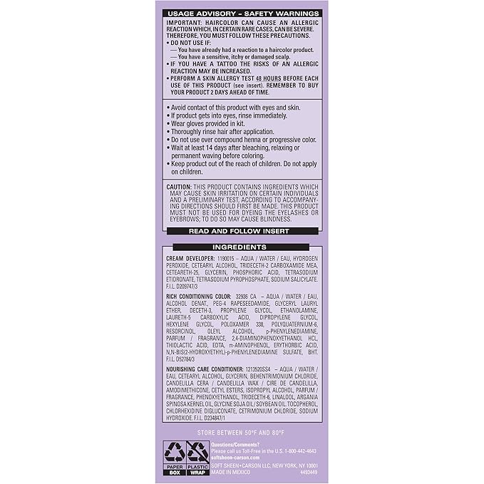 Dark And Lovely Fade Resistant Rich Conditioning Color x-pression