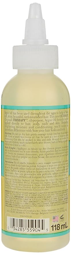 Originals by Africa's Best Therapy Argan Oil Stimulating Growth Oil, Penetrates & Rejuvenates Hair, Scalp, Nails and Skin, All Day Long Moisturizing & Conditioning, 4oz Bottle x-pression