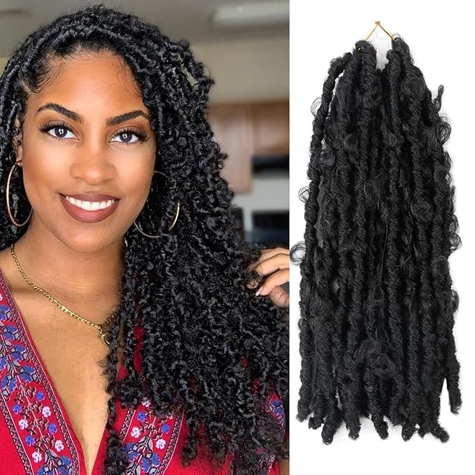 Cherish Bulk Butterfly Locs Crochet Hair 3x Value Pack - 14" Inches x-pression