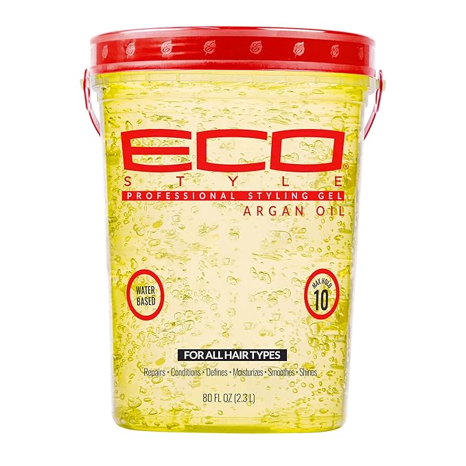 Ecoco Style Professional Styling Gel with Argan Oil - Moisturizing, Weightless, All-day Shine x-pression