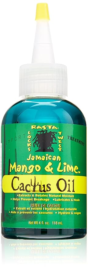 Jamaican Mango & Lime Cactus Oil, 4 Ounce by Jamaican Mango & Lime x-pression