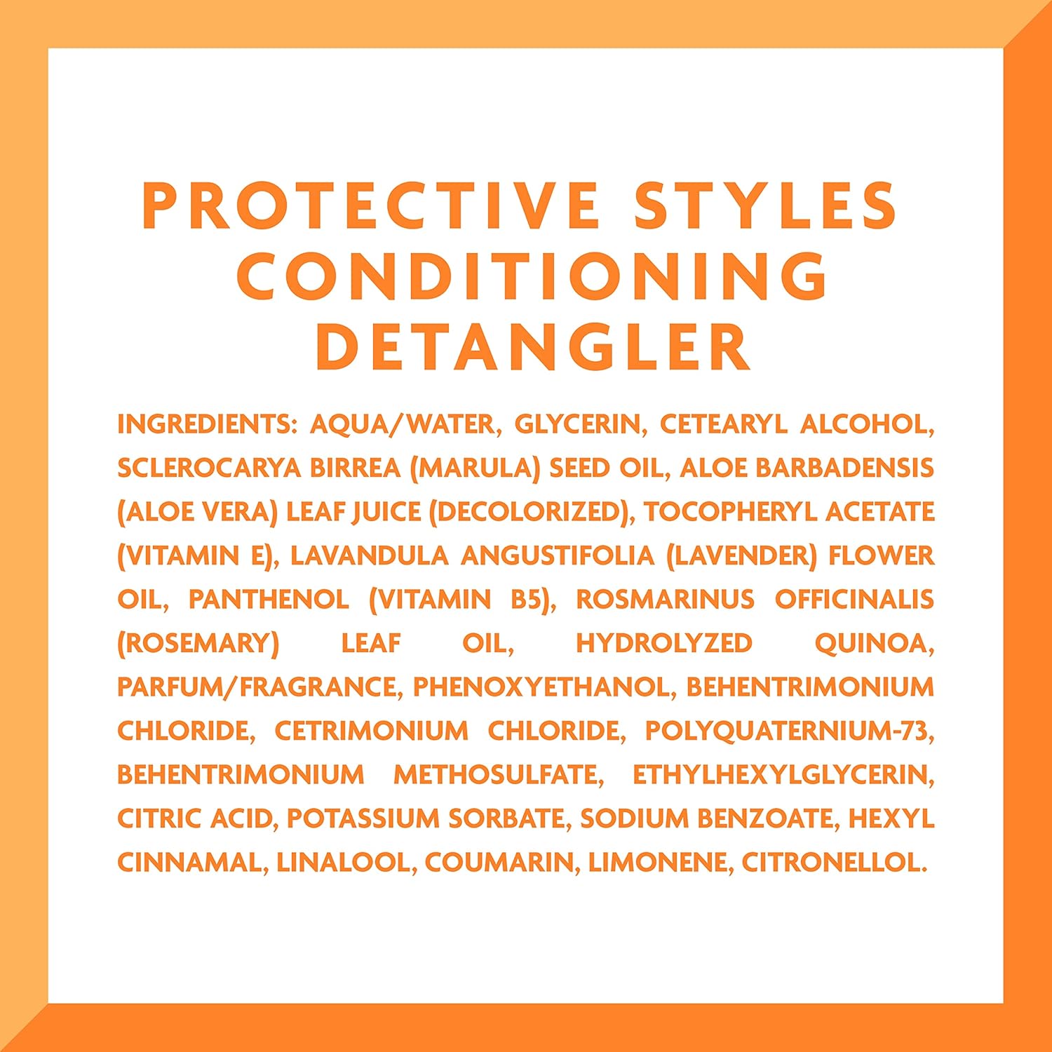 CANTU Protective Styles by Angela Conditioning Detangler with Marula Oil & Aloe Vera, 8 Ounce x-pression